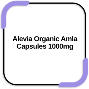 Alevia Organic Amla Capsules 1000mg