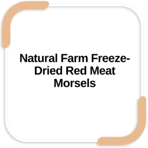 Natural Farm Freeze-Dried Red Meat Morsels