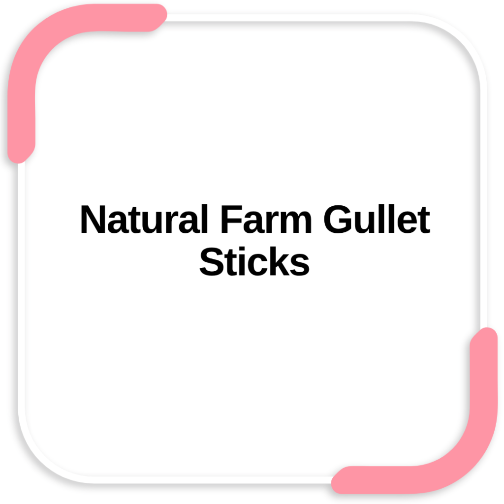 Natural Farm Gullet Sticks