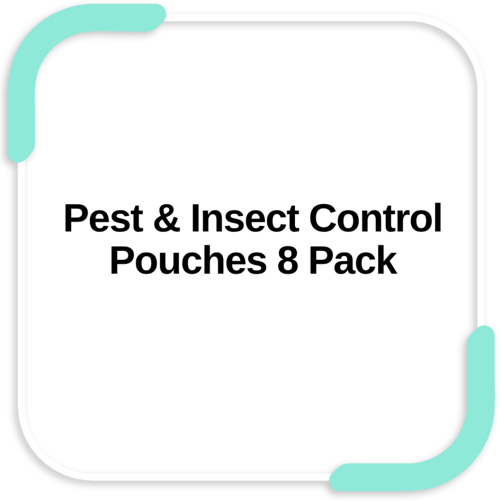 Pest & Insect Control Pouches 8 Pack