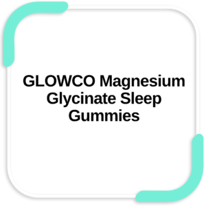GLOWCO Magnesium Glycinate Sleep Gummies