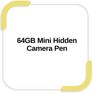 64GB Mini Hidden Camera Pen