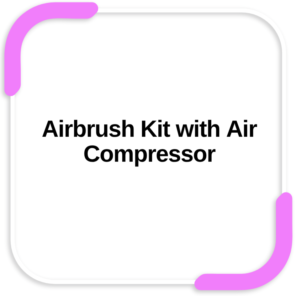 Airbrush Kit with Air Compressor