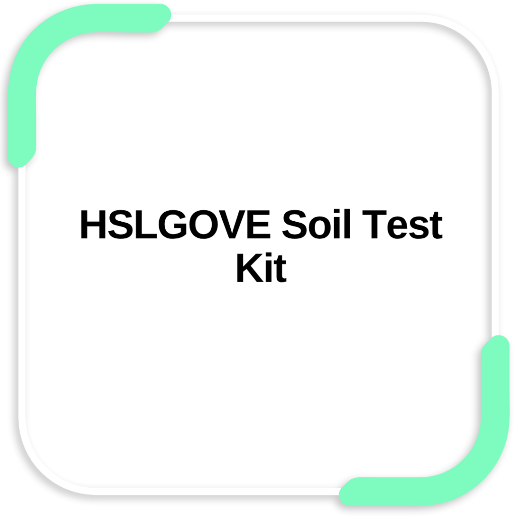 HSLGOVE Soil Test Kit