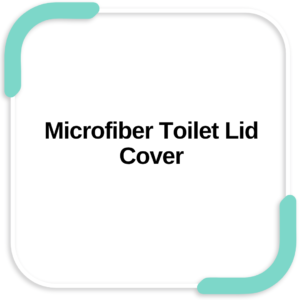 Microfiber Toilet Lid Cover