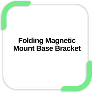 Folding Magnetic Mount Base Bracket