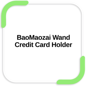 BaoMaozai Magic Wand Credit Card Holder
