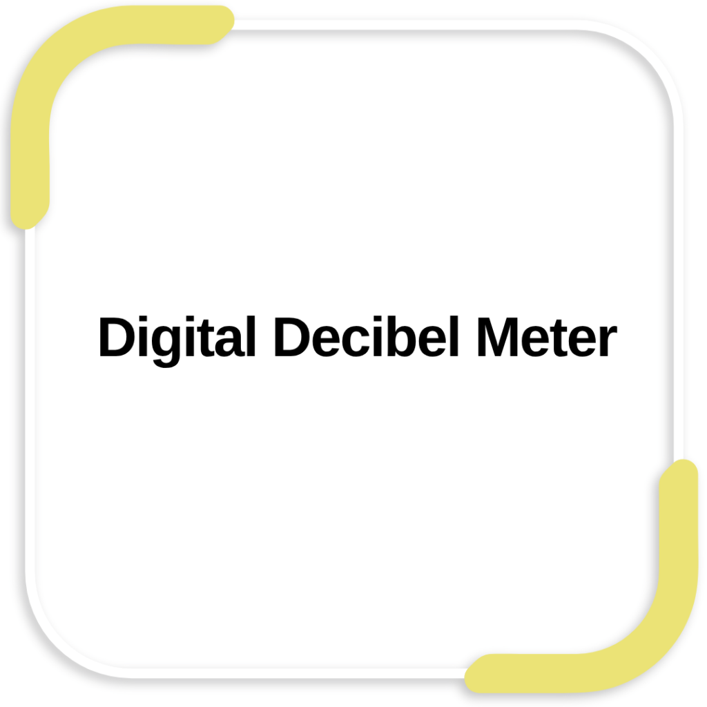 Digital Decibel Meter
