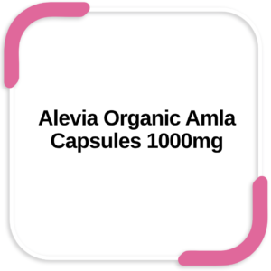 Alevia Organic Amla Capsules 1000mg