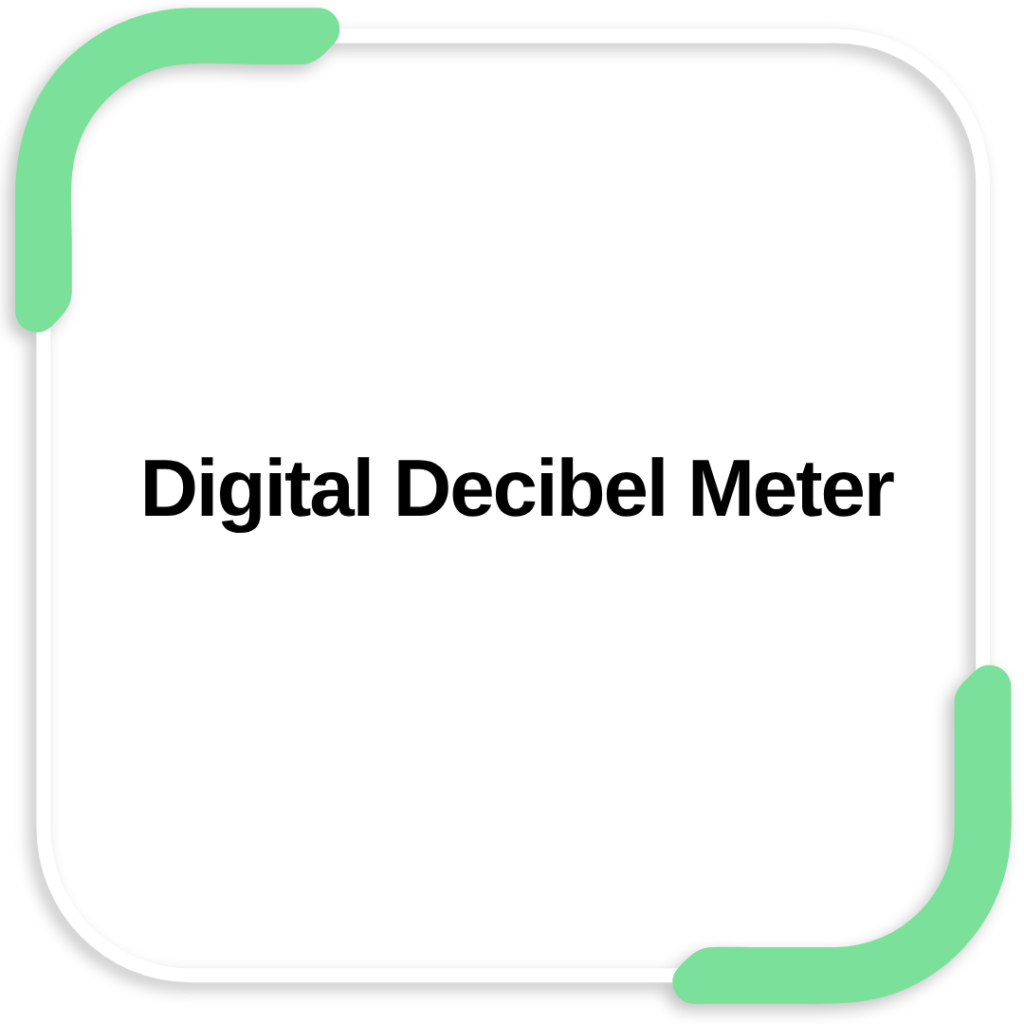 Digital Decibel Meter