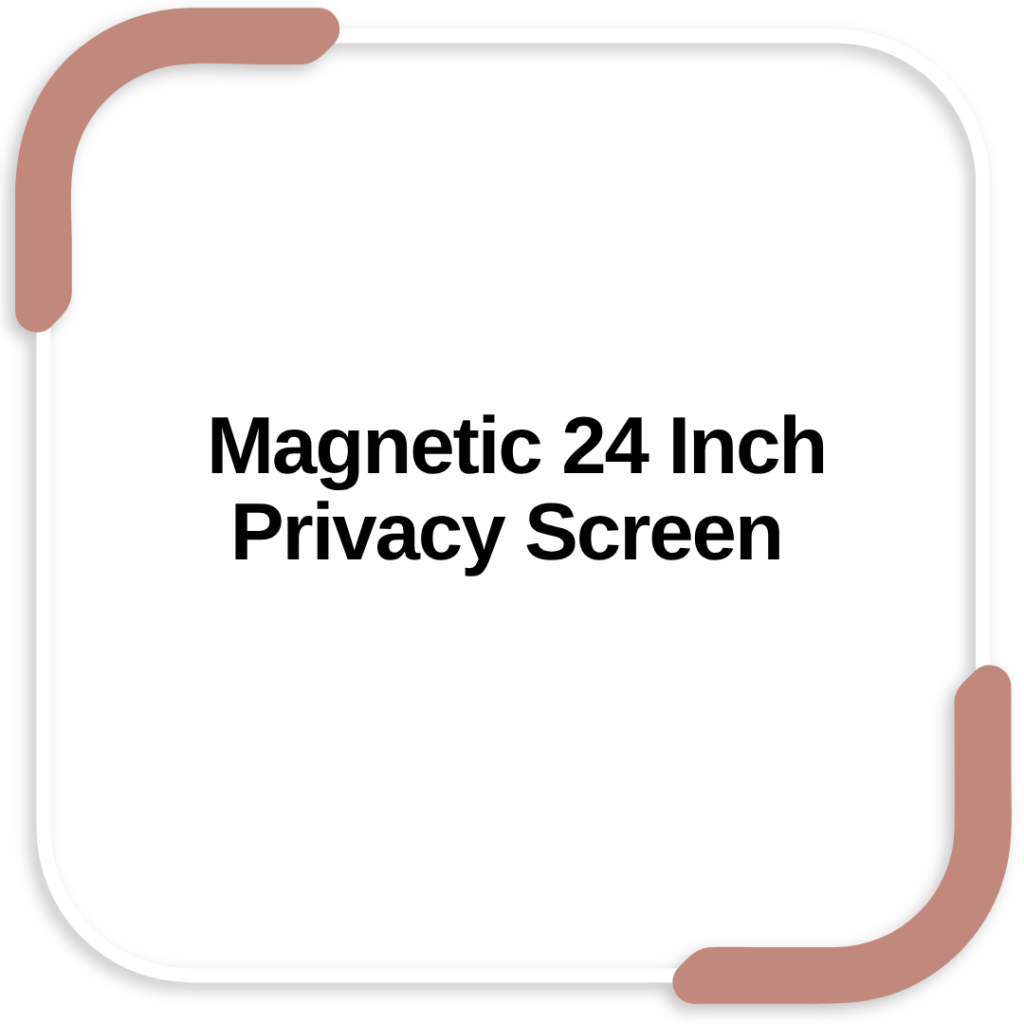 Magnetic 24 Inch Privacy Screen