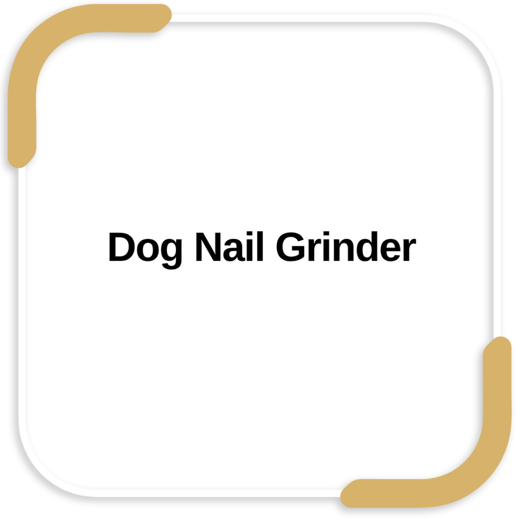 Dog Nail Grinder