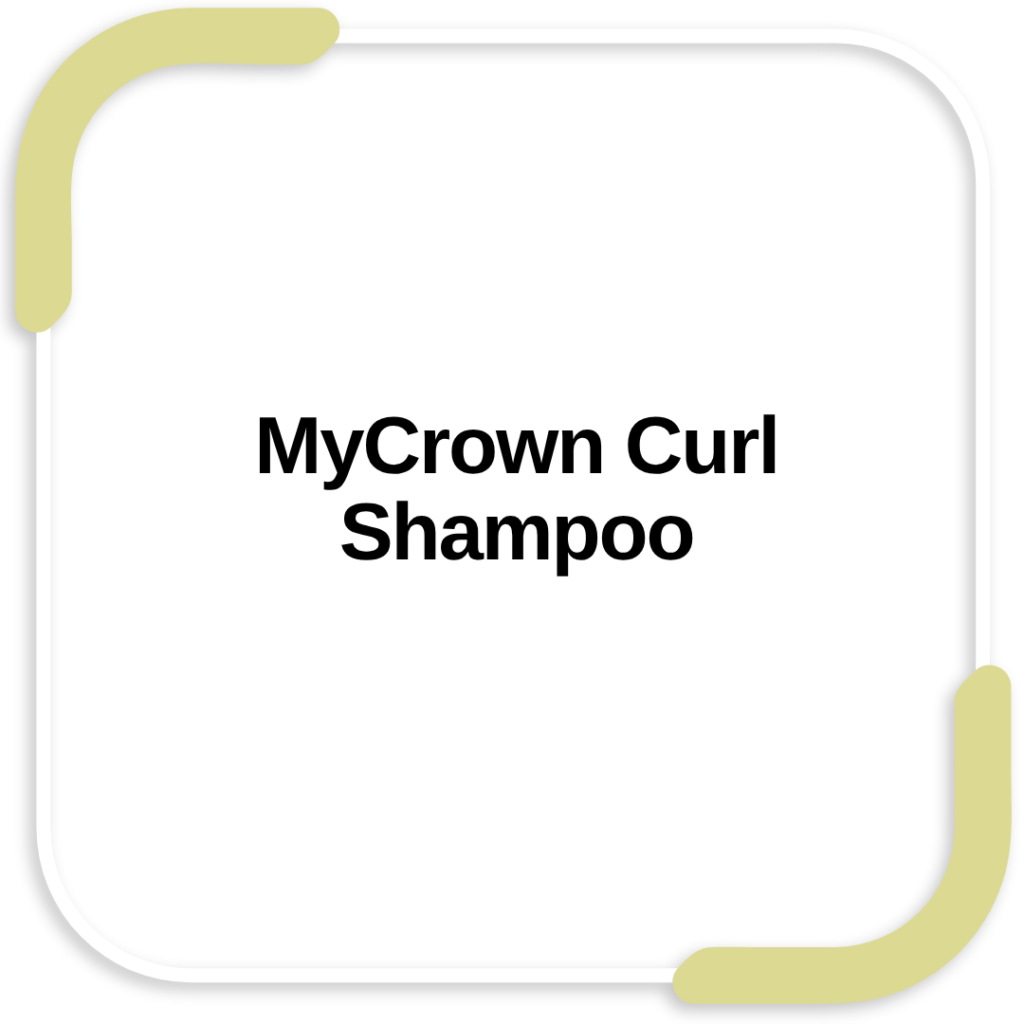 MyCrown Curl Shampoo