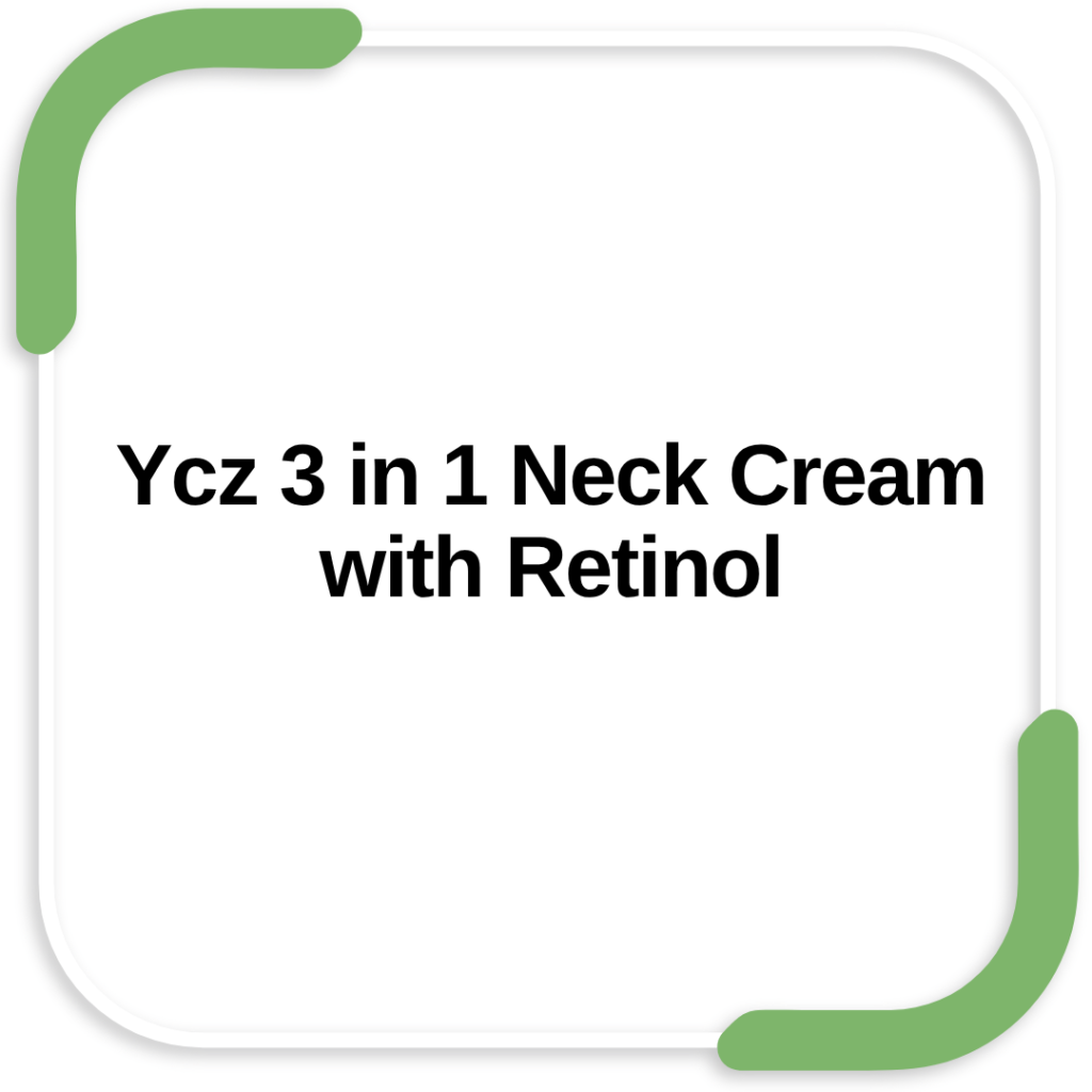 Ycz 3 in 1 Neck Cream with Retinol