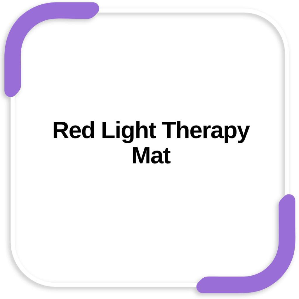 Red Light Therapy Mat