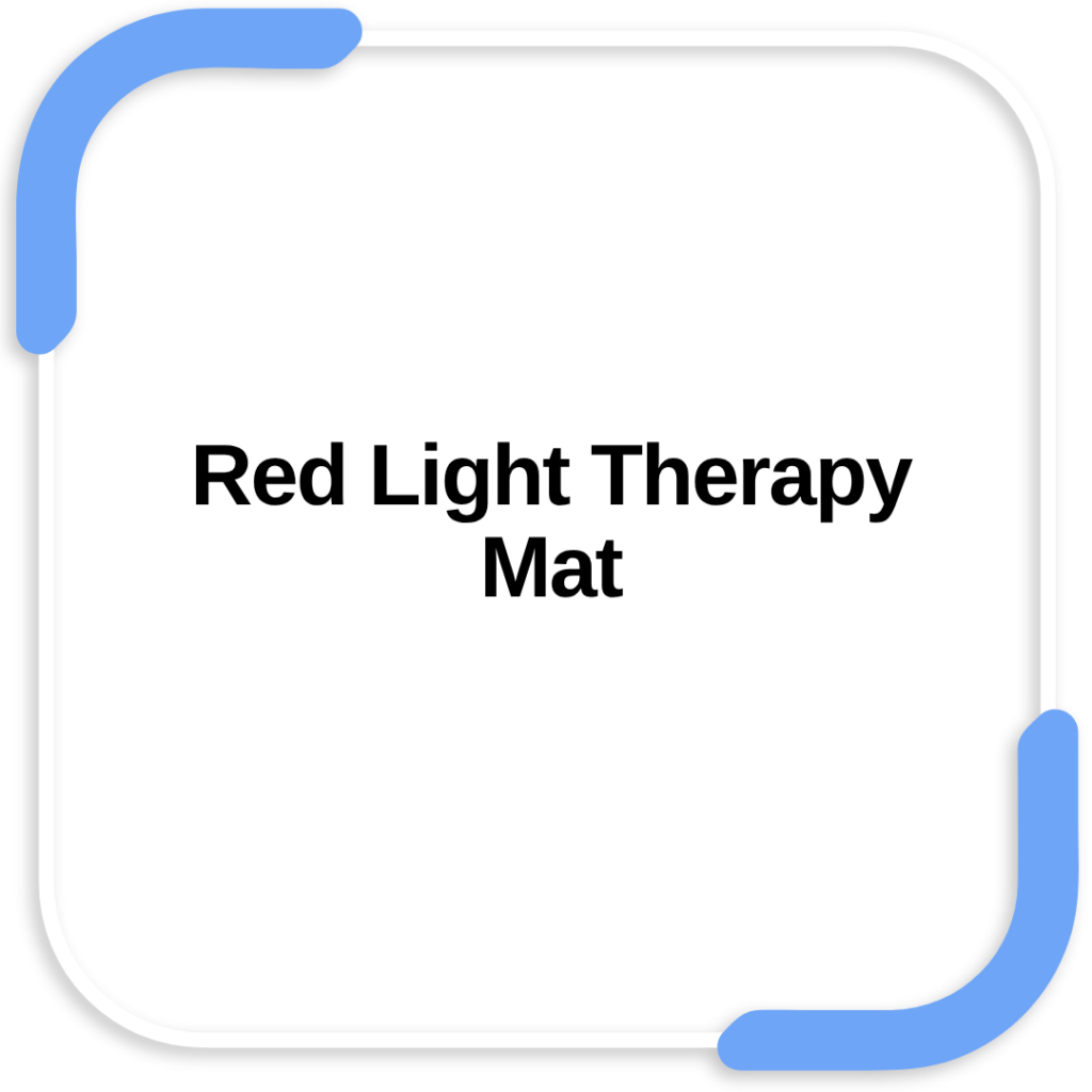 Red Light Therapy Mat