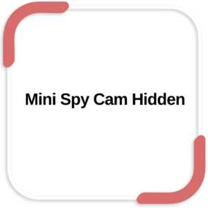Mini Spy Cam Hidden