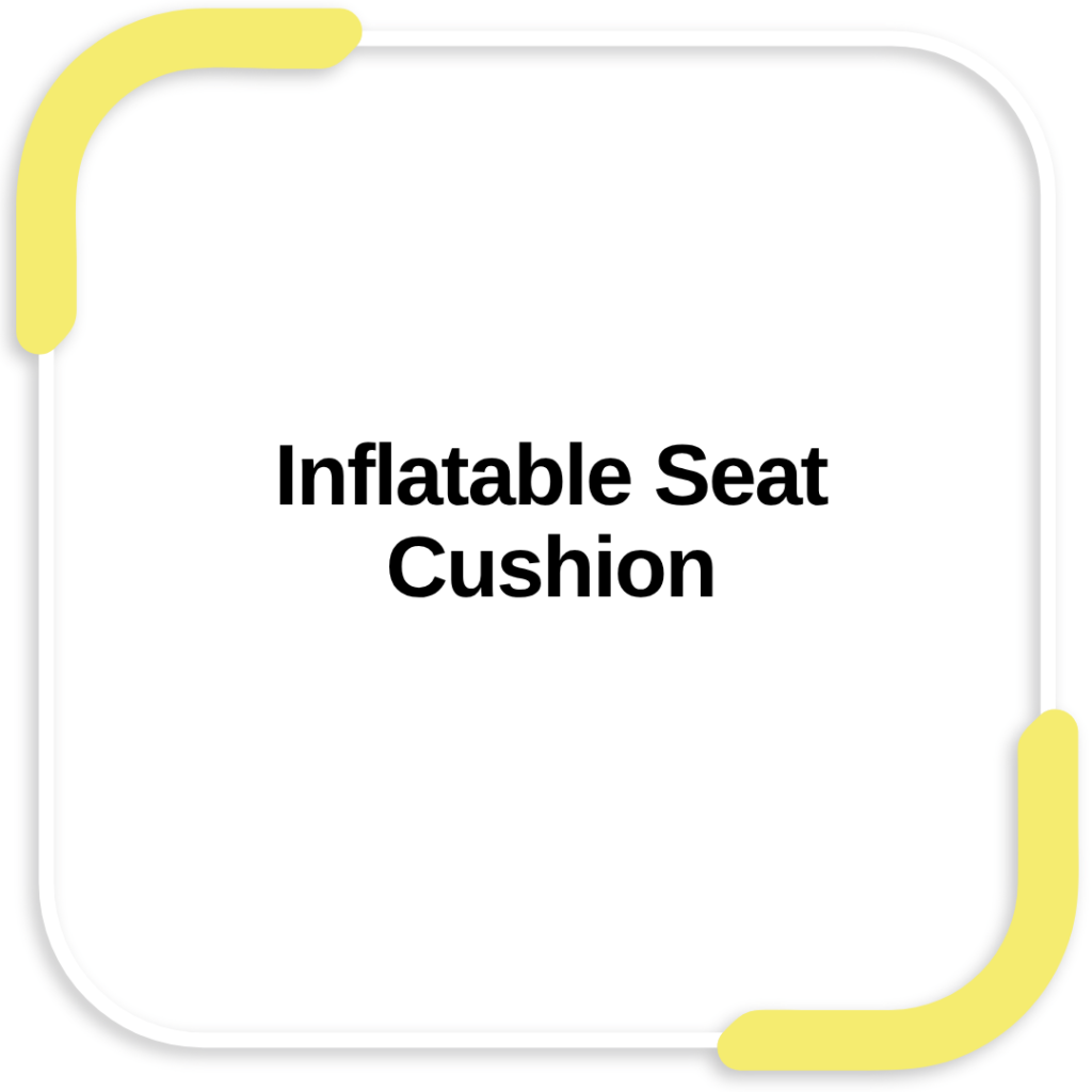 Inflatable Seat Cushion