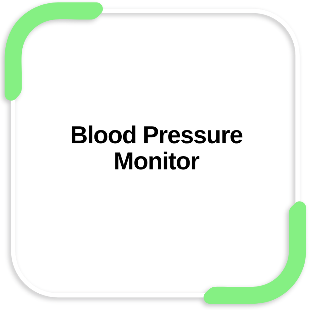 Blood Pressure Monitor
