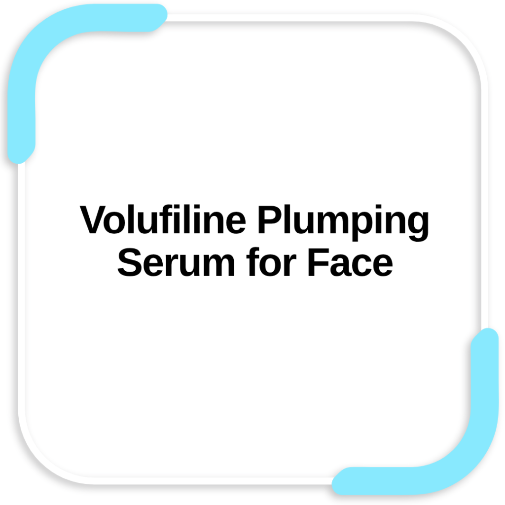 Volufiline Plumping Serum for Face