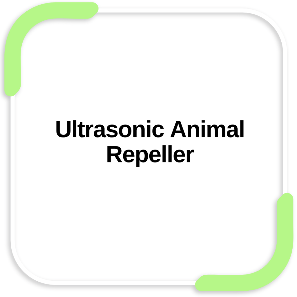 Ultrasonic Animal Repeller