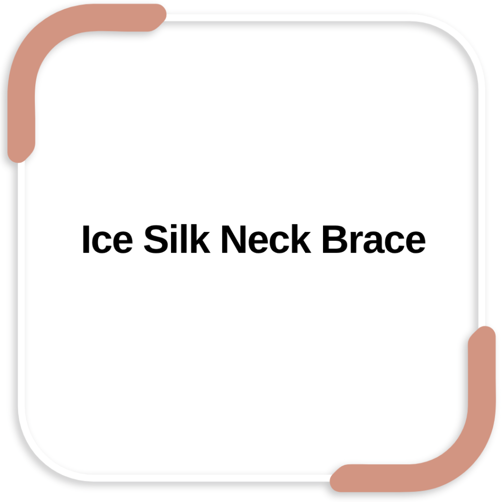 Ice Silk Neck Brace
