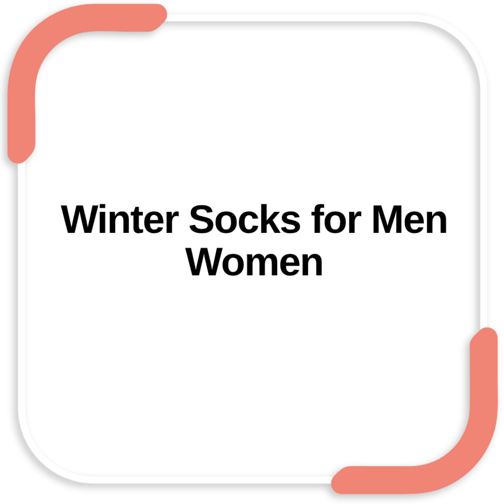 Winter Socks for Men Women