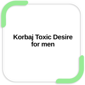 Korbaj Toxic Desire for men