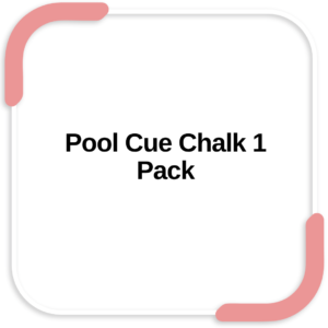 Pool Cue Chalk 1 Pack