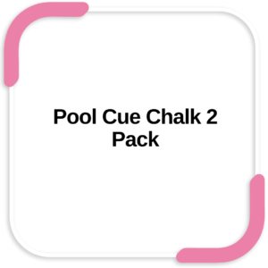 Pool Cue Chalk 2 Pack