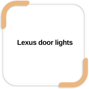 Lexus door lights