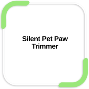 Silent Pet Paw Trimmer