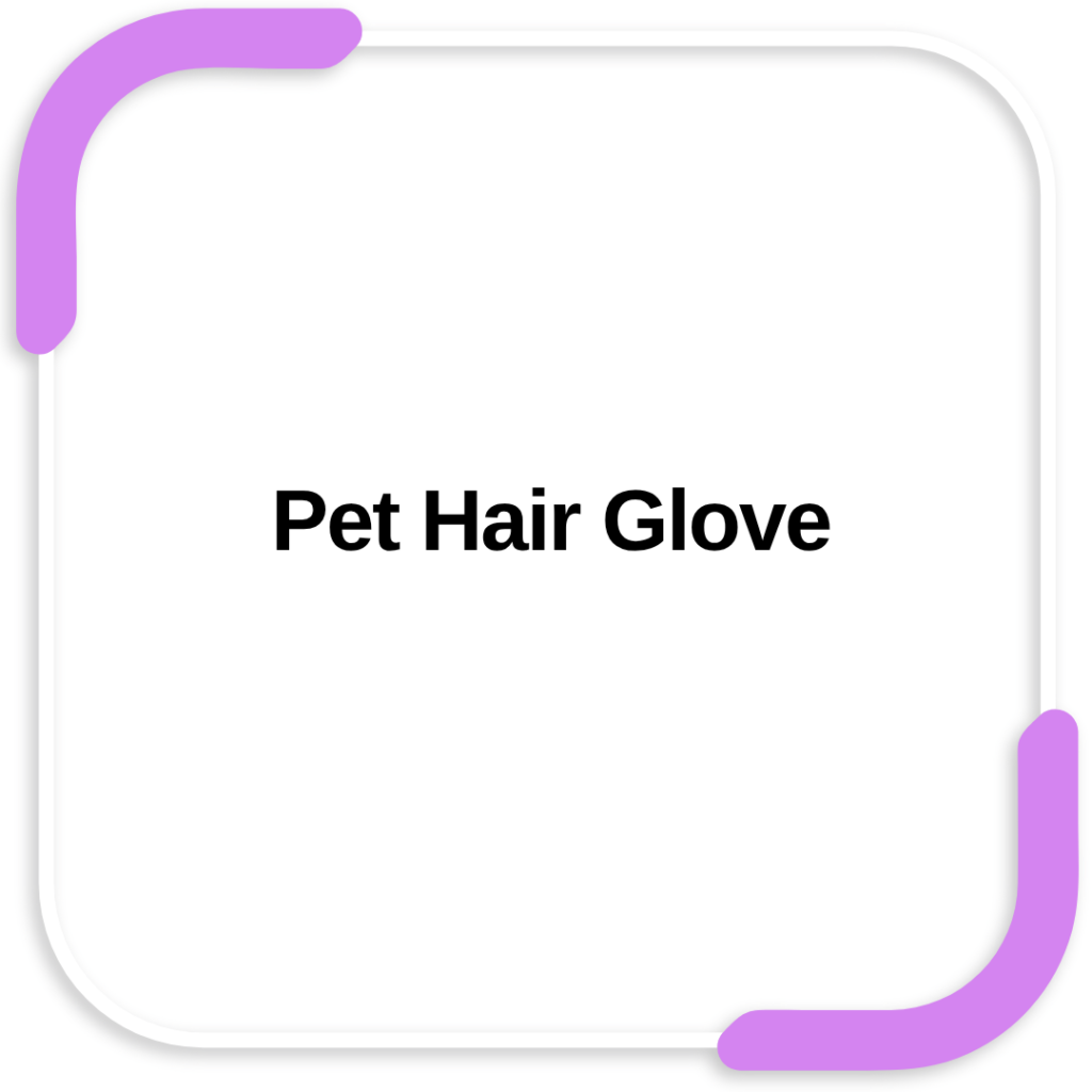 Pet Hair Glove