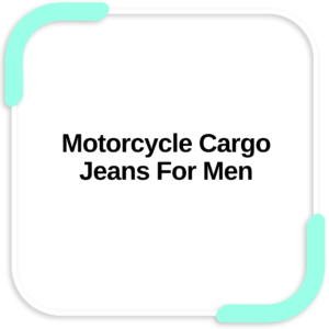 Motorcycle Cargo Jeans For Men﻿