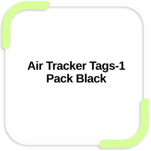 Air Tracker Tags-1 Pack Black