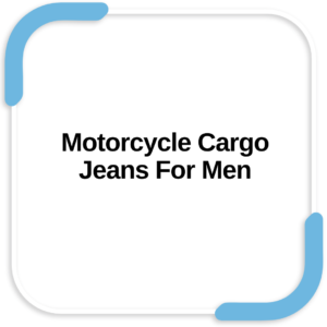 Motorcycle Cargo Jeans For Men
