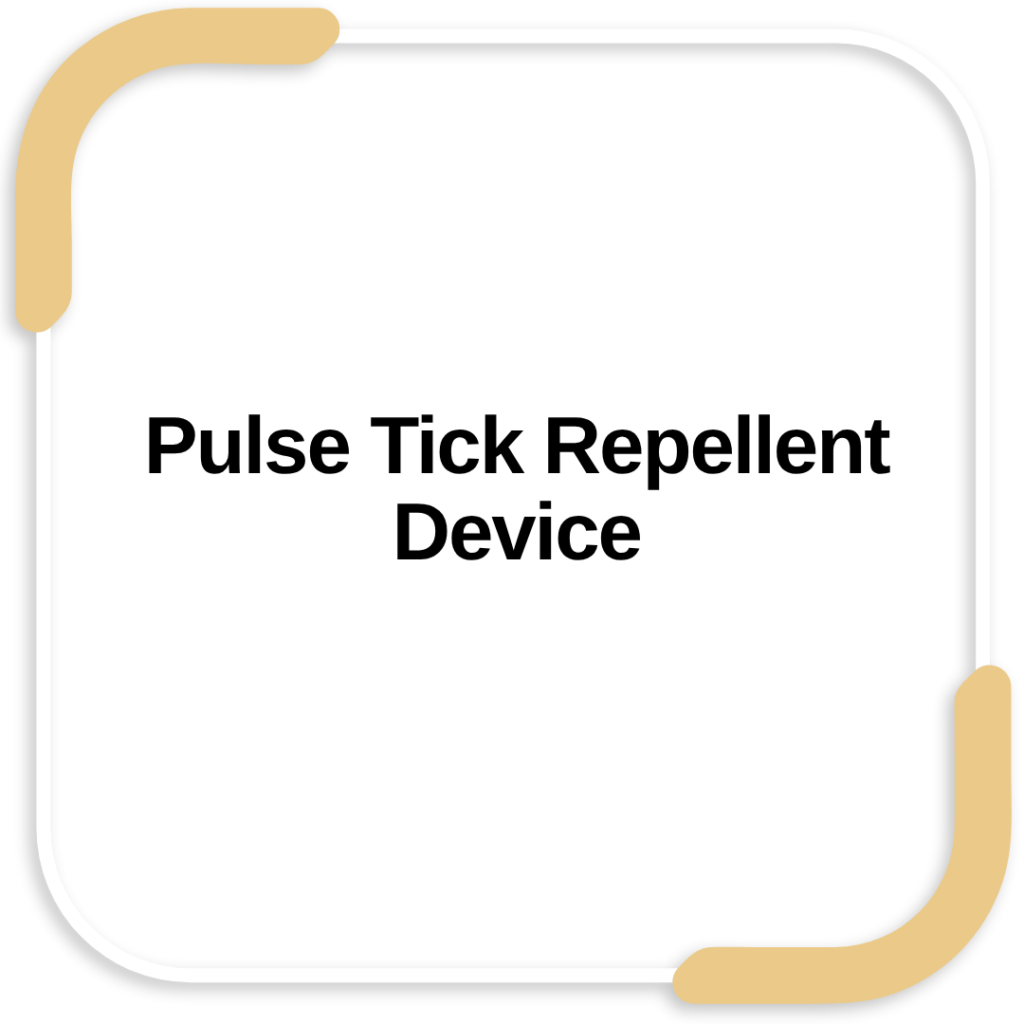 Pulse Tick Repellent Device