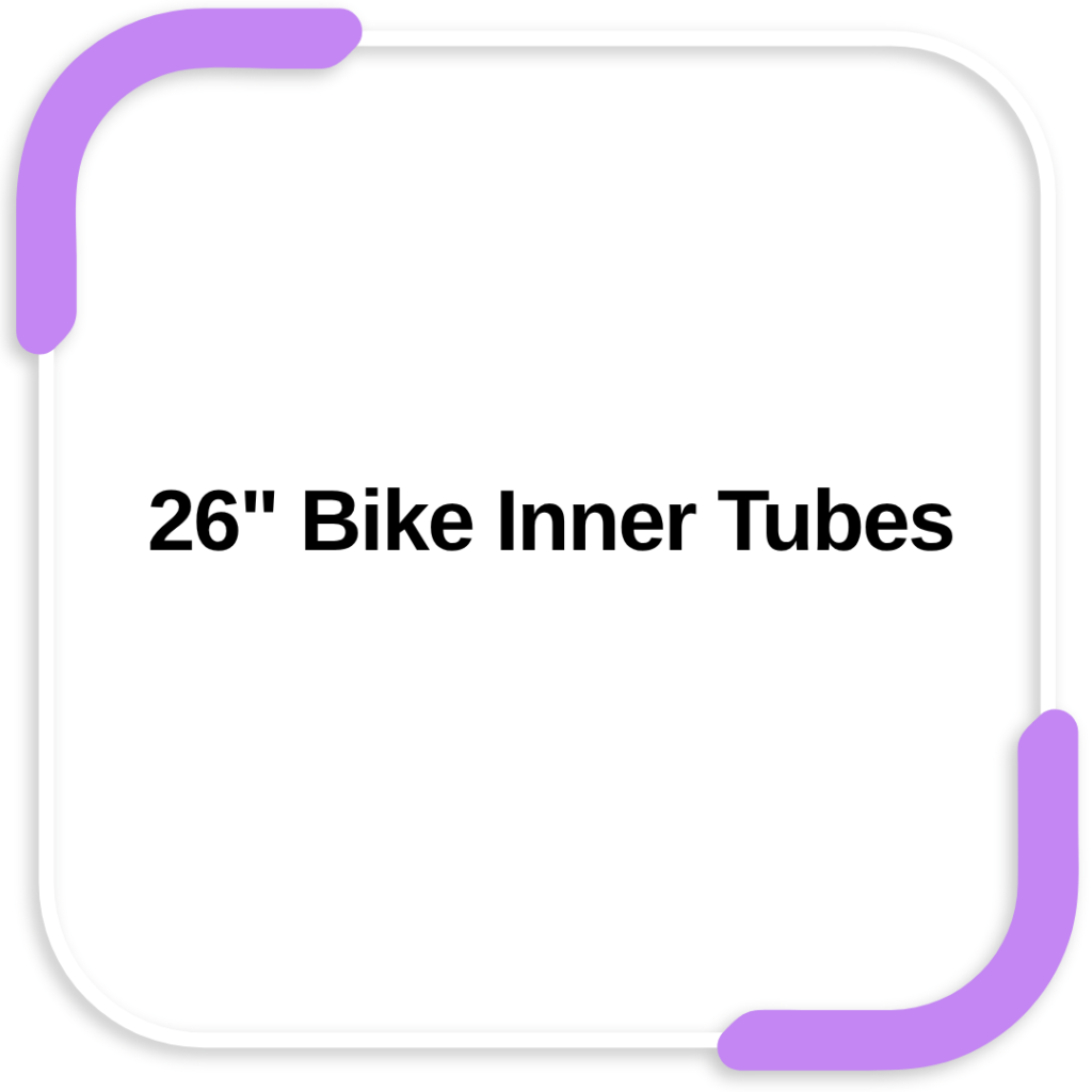 26″ Bike Inner Tubes