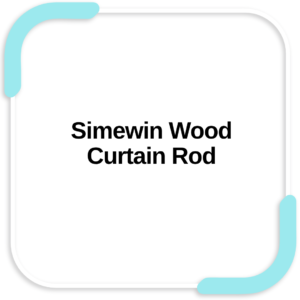Simewin Wood Curtain Rod