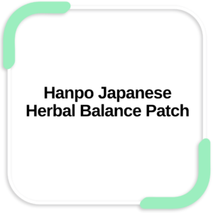 Hanpo Japanese Herbal Balance Patch