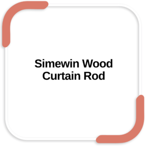 Simewin Wood Curtain Rod