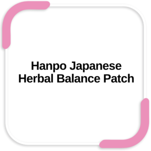 Hanpo Japanese Herbal Balance Patch
