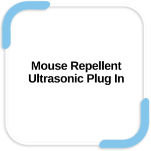 Mouse Repellent Ultrasonic Plug In