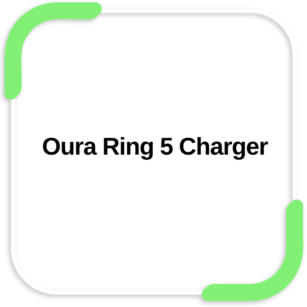 Oura Ring 5 Charger
