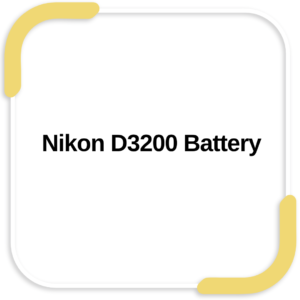 Nikon D3200 Battery