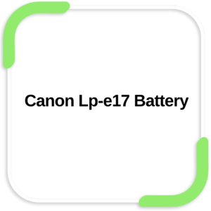 Canon Lp-e17 Battery