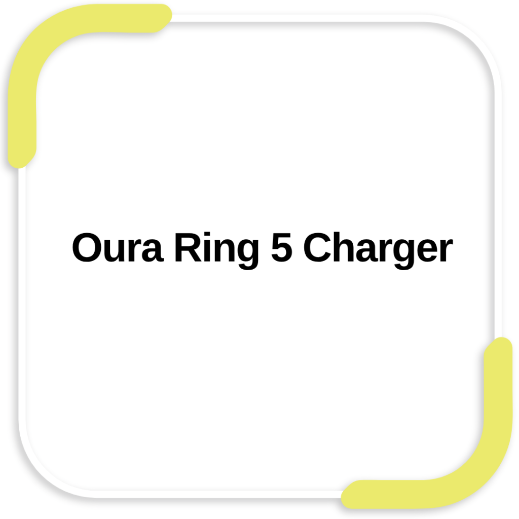 Oura Ring 5 Charger