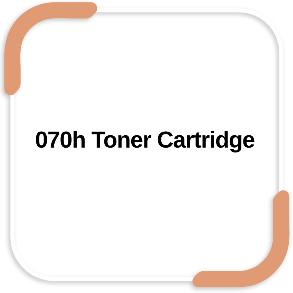 070h Toner Cartridge