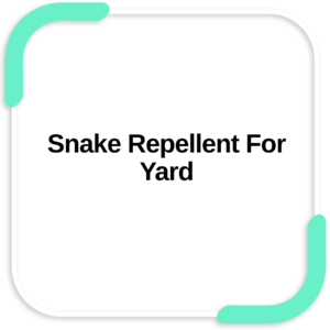 Snake Repellent For Yard