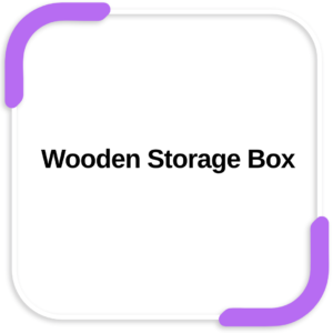 Wooden Storage Box